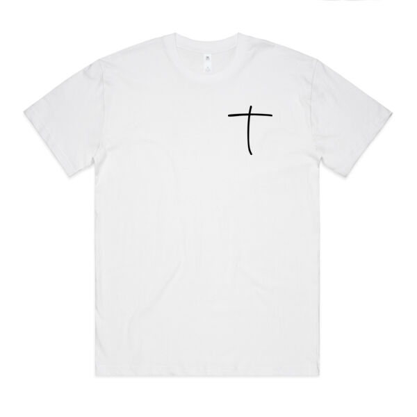 Cross // Mens State Tee // White Thumbnail