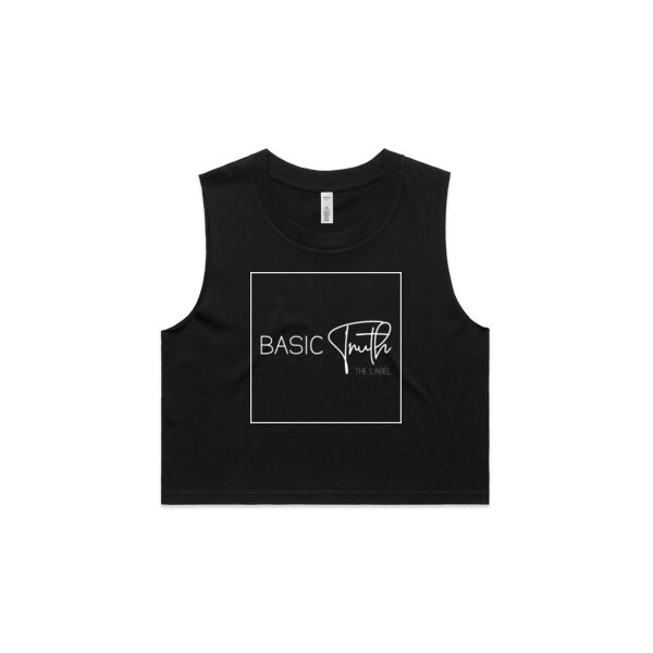 Basic Truth // Crop Tank // Black Thumbnail