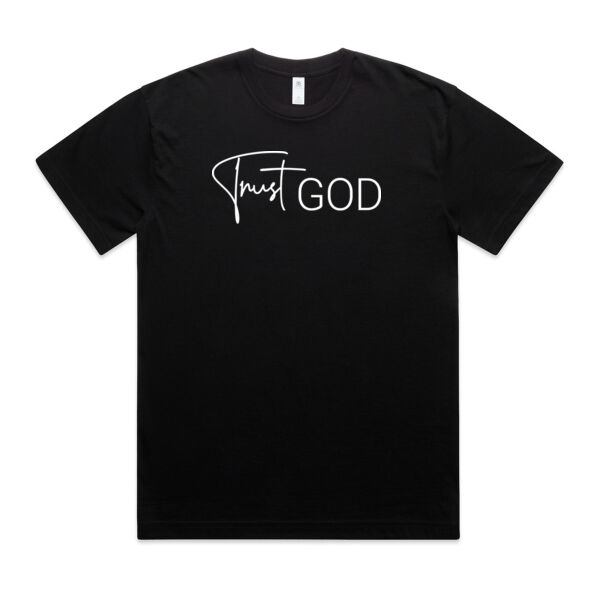 Trust God // Mens State Tee // Black Thumbnail