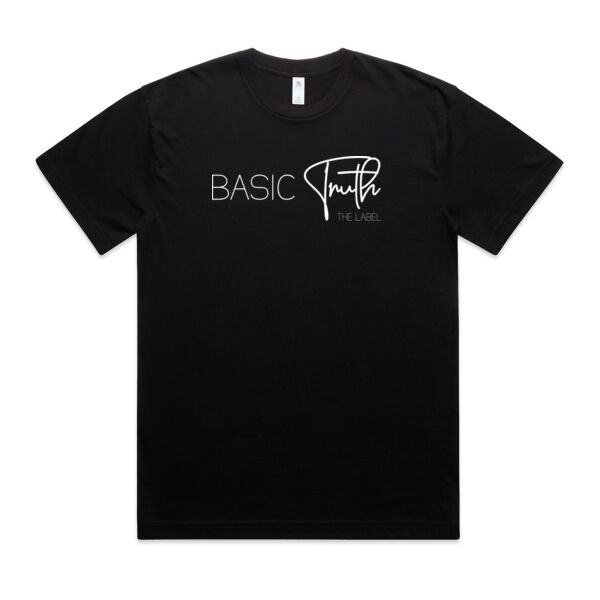 Basic Truth // Mens State Tee // Black Thumbnail